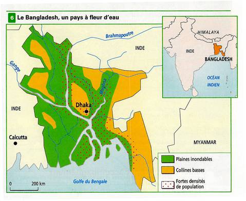 Le Bangladesh, un pays à fleur d'eau